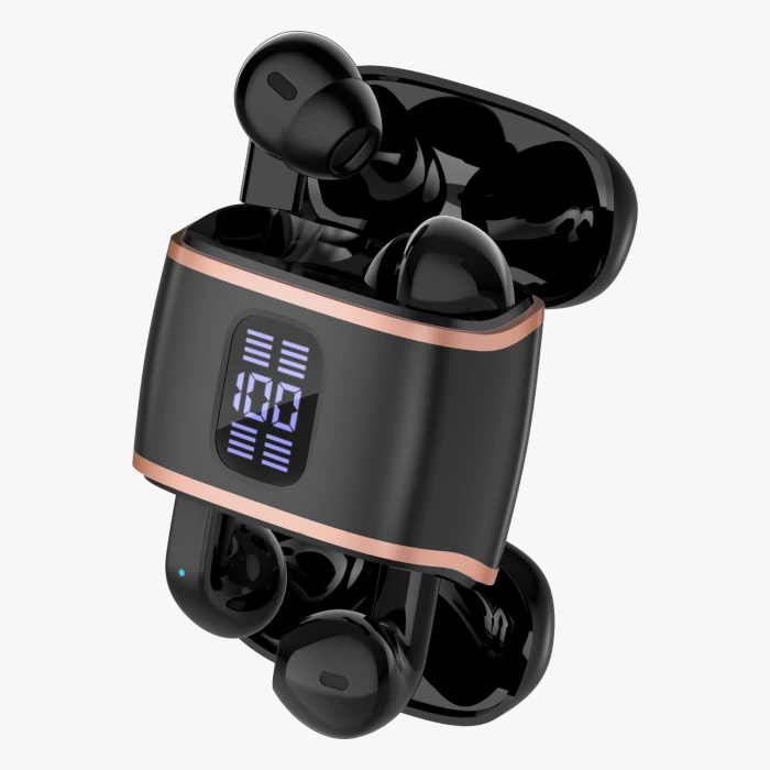 J40 for V5.4 Wireless 4-in-1 Earbuds In-Ear Hi-Fi Sound Active Noise Cancellation IPX5 Waterproof LED Power Display Sports