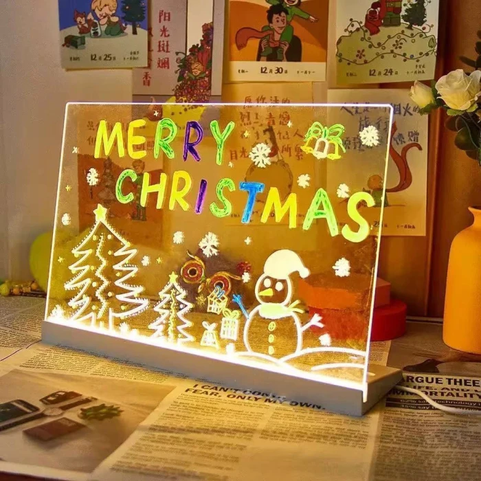 Rechargeable LED Acrylic Writing Board